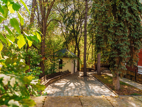 Пансионат «Шаляпинъ», Кисловодск. Территория